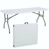 CEL 6ft Fold-in-Half Trestle Table