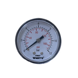 Pressure Gauge Central 0-12 Bar