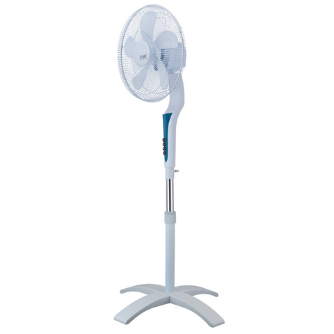 Accutek 16" Standing Fan (White)