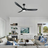 Windy 60" Ceiling Fan - 3 Blades with Led light