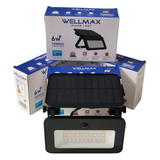 WELLMAX Solar Wall Light 6W
