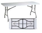 CEL 6ft Rectangular Folding Table